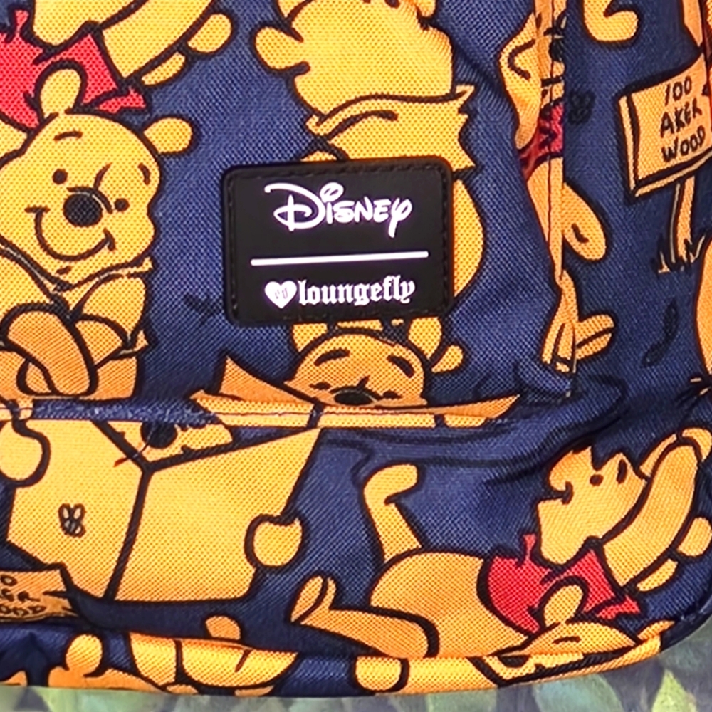 Loungefly Blue and Yellow Winnie the Pooh Bag